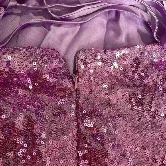Purple Sparkly Dress - Picture 8 of 8